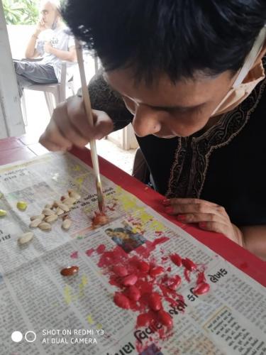 Pista flower making (2)