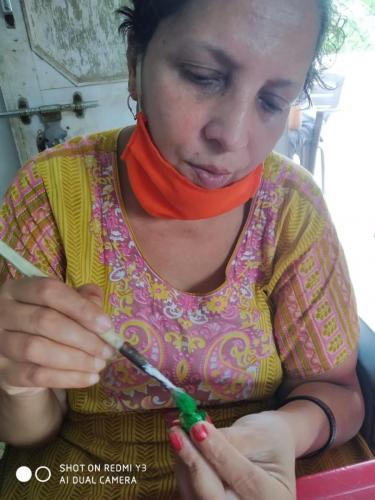 Pista flower making (4)